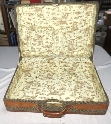 Hartmann tweed suitcase - tweed,