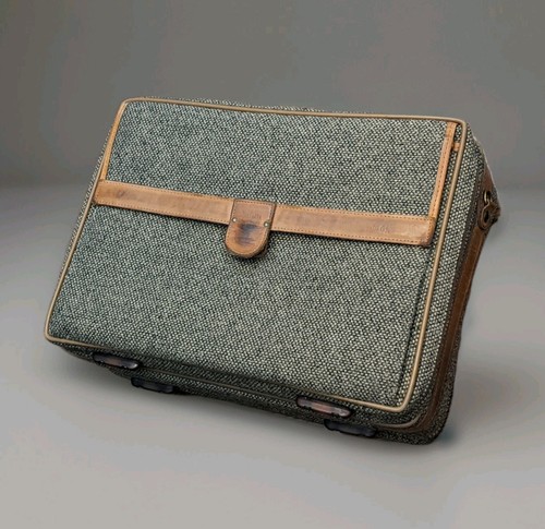 Vtg hartmann luggage tweed - hartmann,