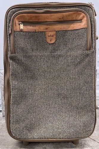 Vintage hartmann tweed - hartmann, leather