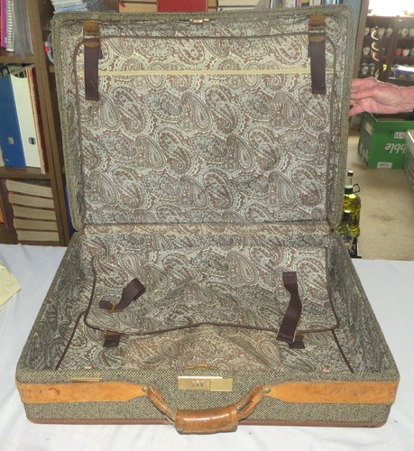 Hartmann tweed suitcase - tweed,