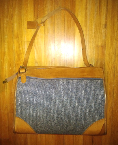 Hartmann tweed leather vintage - leather,
