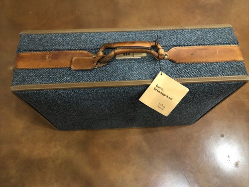 Hartmann tweed with - hartmann, leather