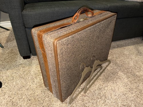 Hartmann vintage tweed belting - tweed,