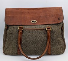 Vintage Hartmann Tweed Leather