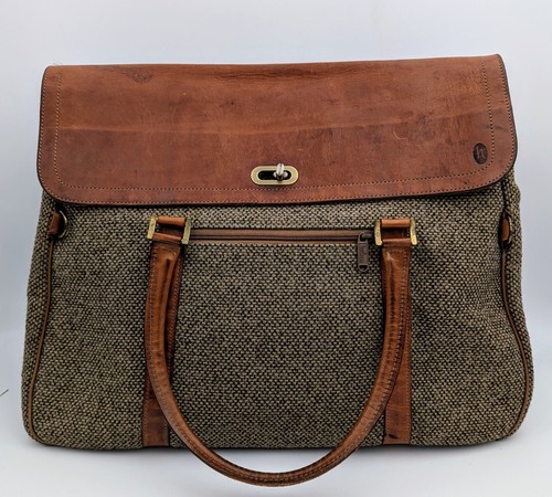 Vintage hartmann tweed leather - vintage,
