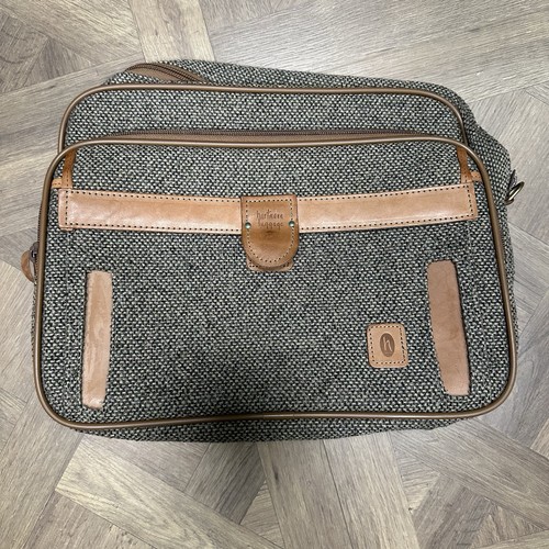 Vtg hartmann tweed weekender - hartmann,