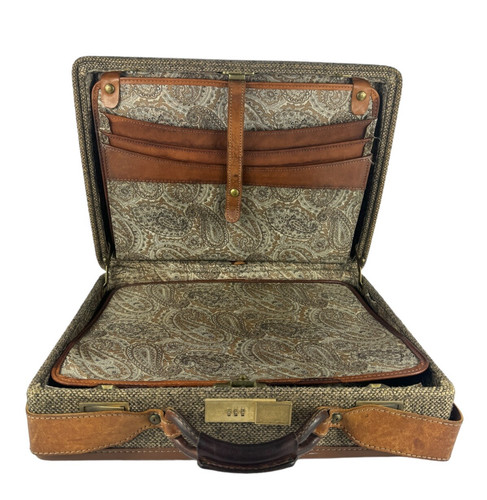 Hartmann belting tweed leather - belting,