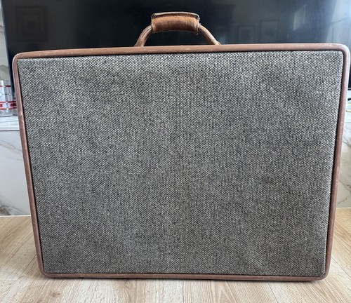 Hartmann vtg brown tweed - hartmann,